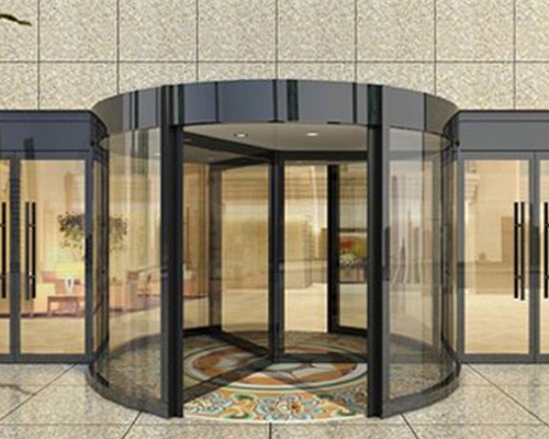 玻璃旋轉(zhuǎn)門