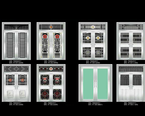 不銹鋼防盜門款式